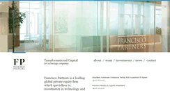 Desktop Screenshot of franciscopartners.com